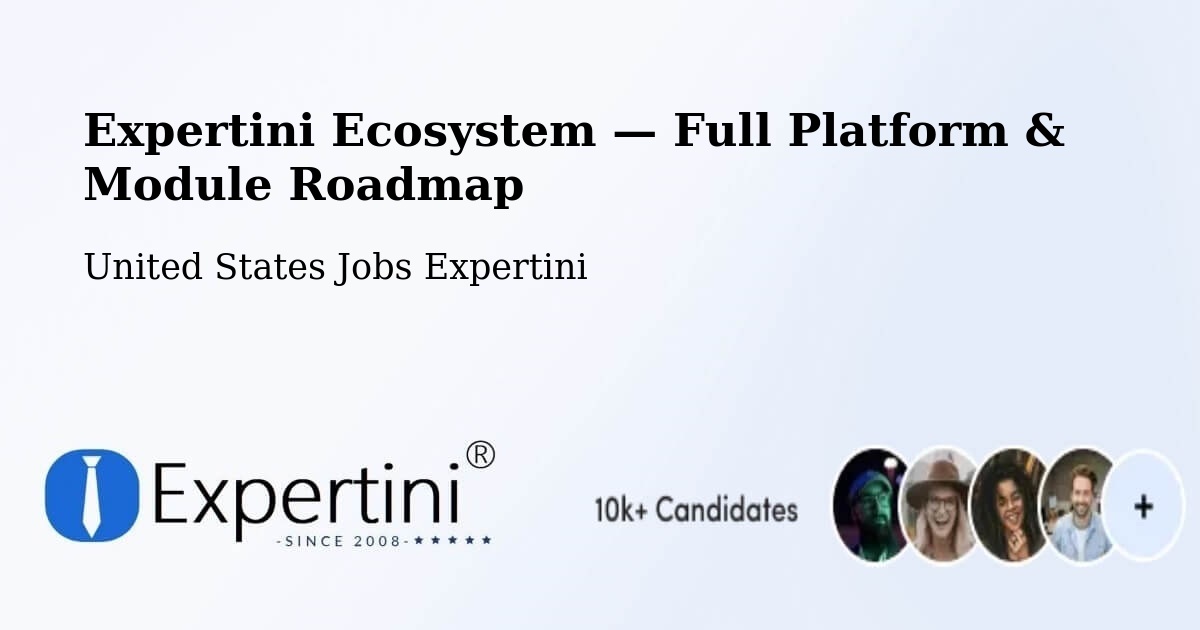 Expertini Ecosystem — Full Platform & Module Roadmap – Dacula